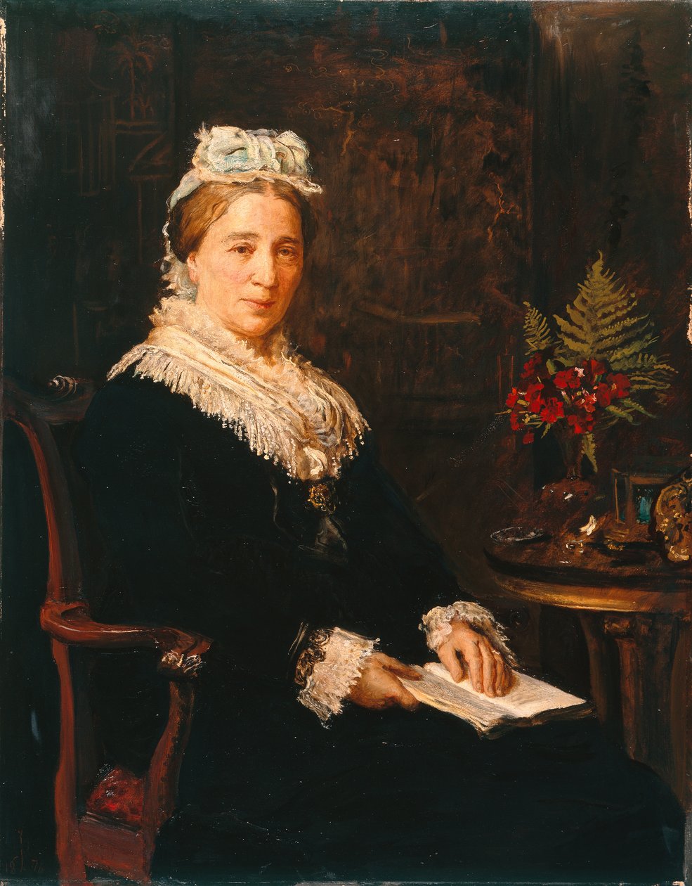 Rouva Leopold Reiss, Broom Housesta, Eccles af John Everett Millais