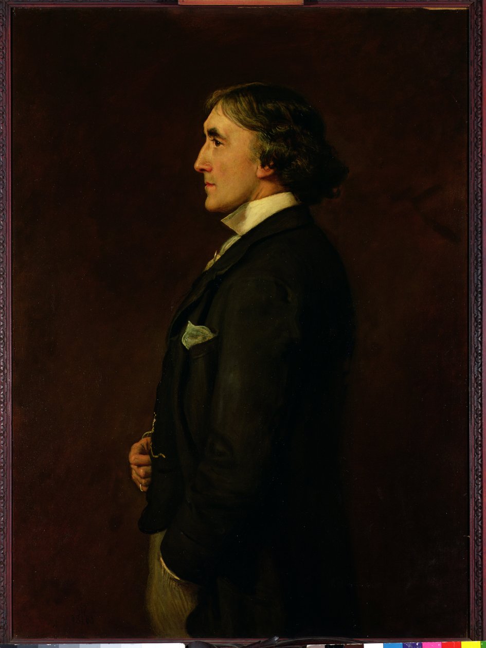 Portræt af Henry Irving (1870-1919) af John Everett Millais