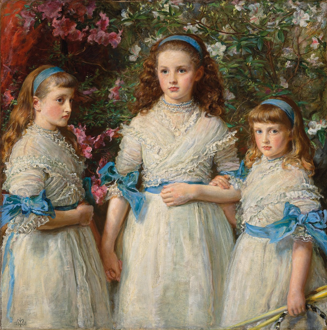 Søstre, 1868 af John Everett Millais