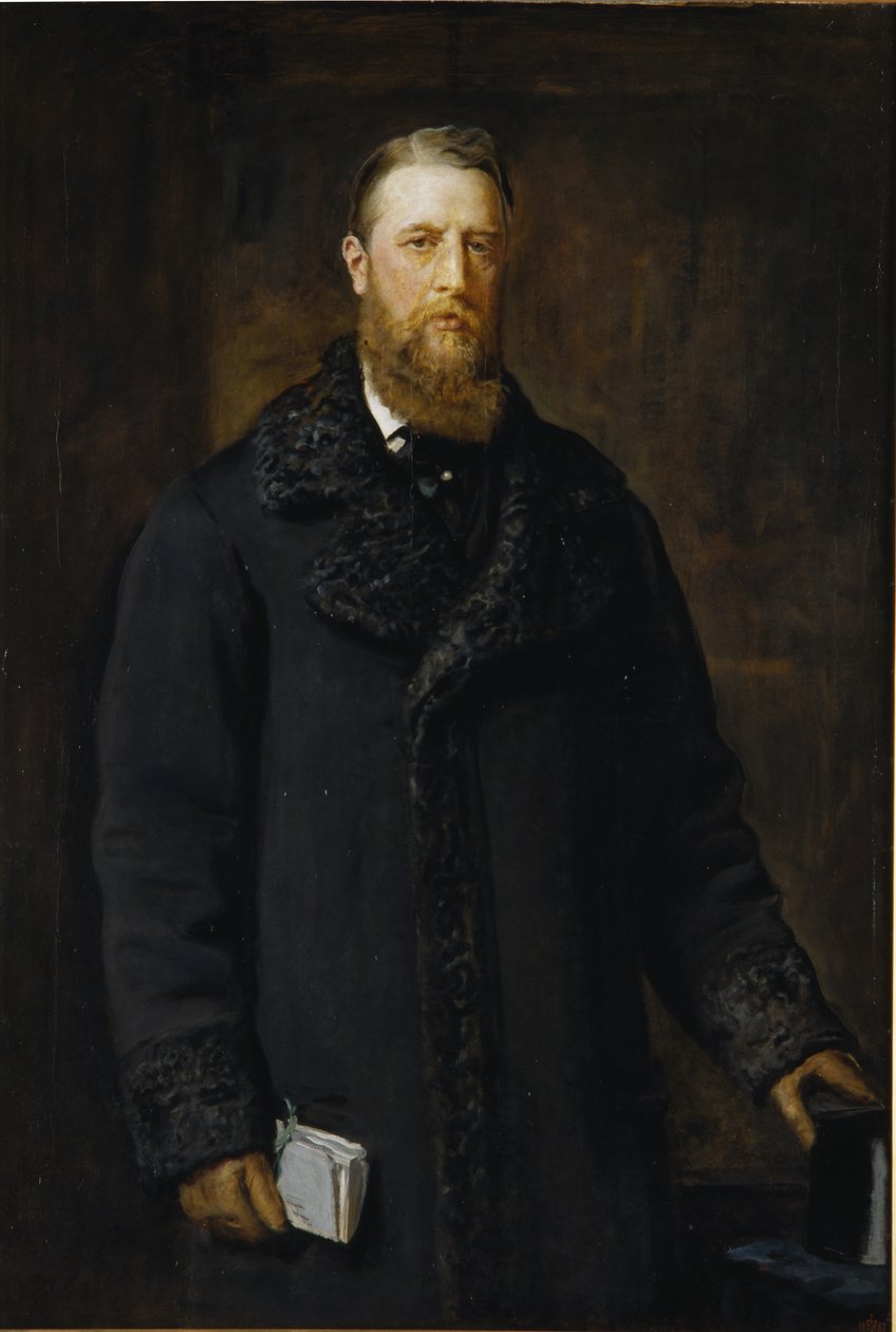 Spencer Compton Cavendish, Marquess of Hartington, senere 8. hertug af Devonshire (olie på lærred) af John Everett Millais