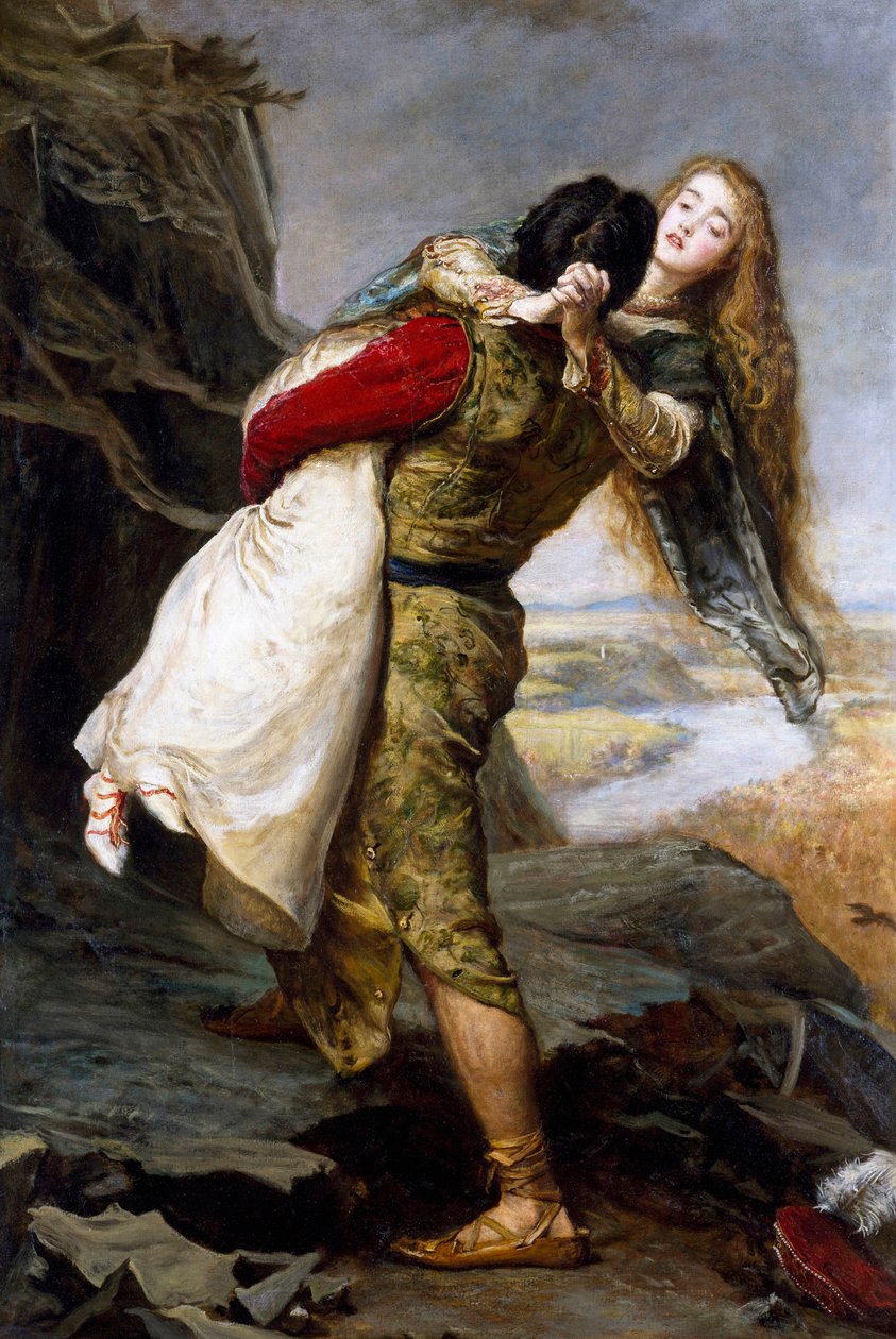 Kærlighedens krone af John Everett Millais