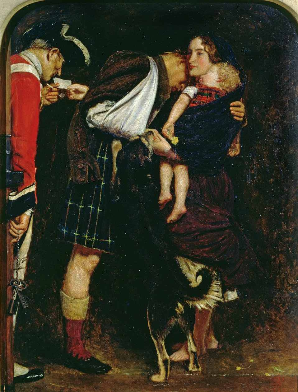 Udgivelsesordenen, 1853 af John Everett Millais