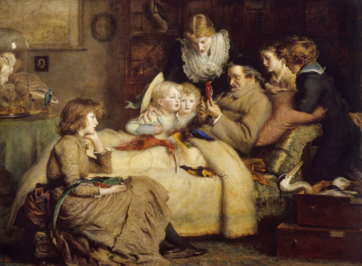 Ornitologen af John Everett Millais