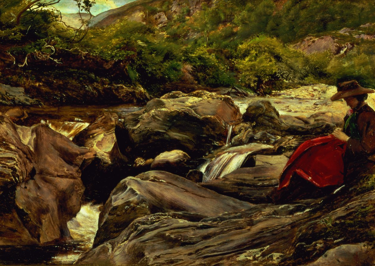Vandfaldet af John Everett Millais