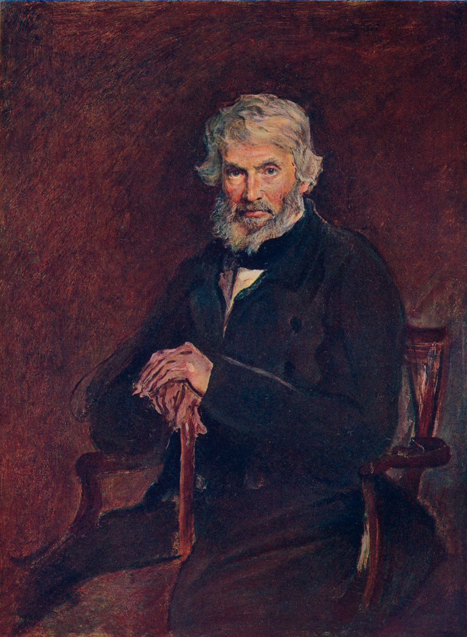 Thomas Carlyle, 1877 1906 af John Everett Millais