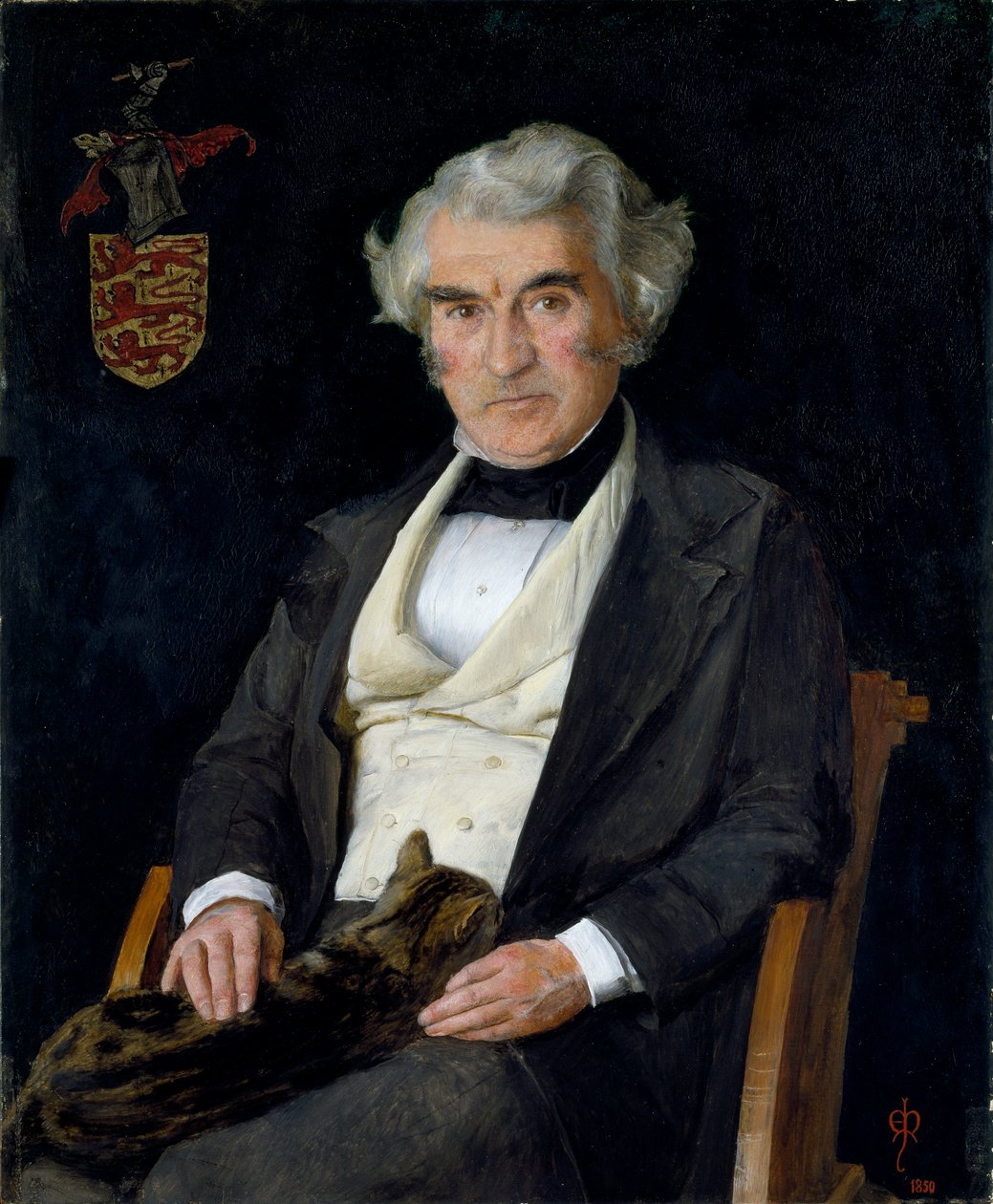 Thomas Combe, 1850 af John Everett Millais