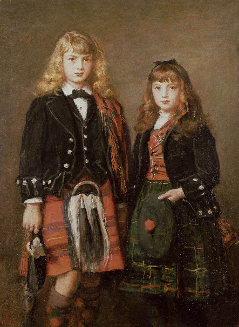 To Bairns af John Everett Millais