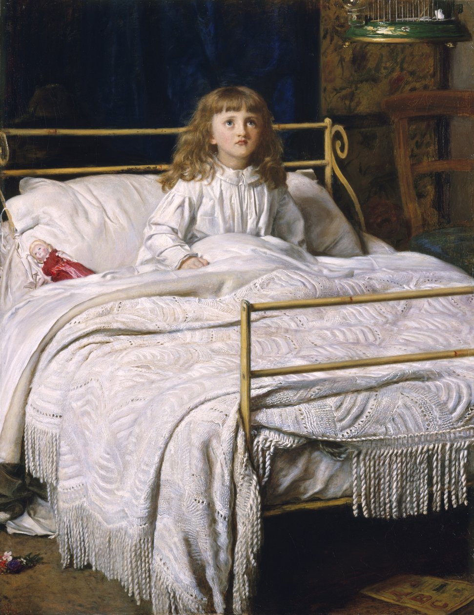 At vågne
Alternativ(e) titel(r):  

Just Awake af John Everett Millais
