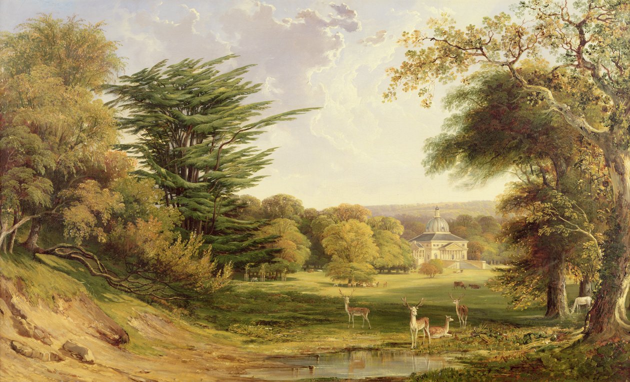 Mereworth Park, Kent af John F. Tennant