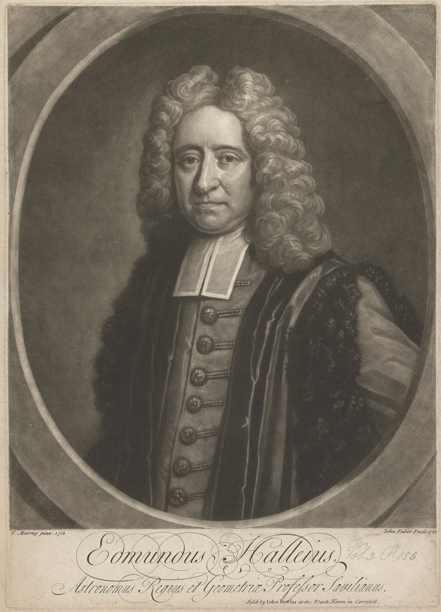 Edmund Halley af John Faber the younger