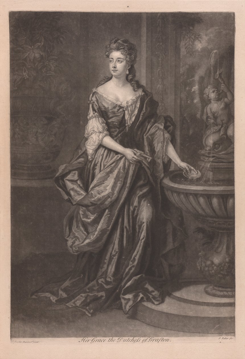 Hendes nåde hertuginden af Grafton af John Faber the younger