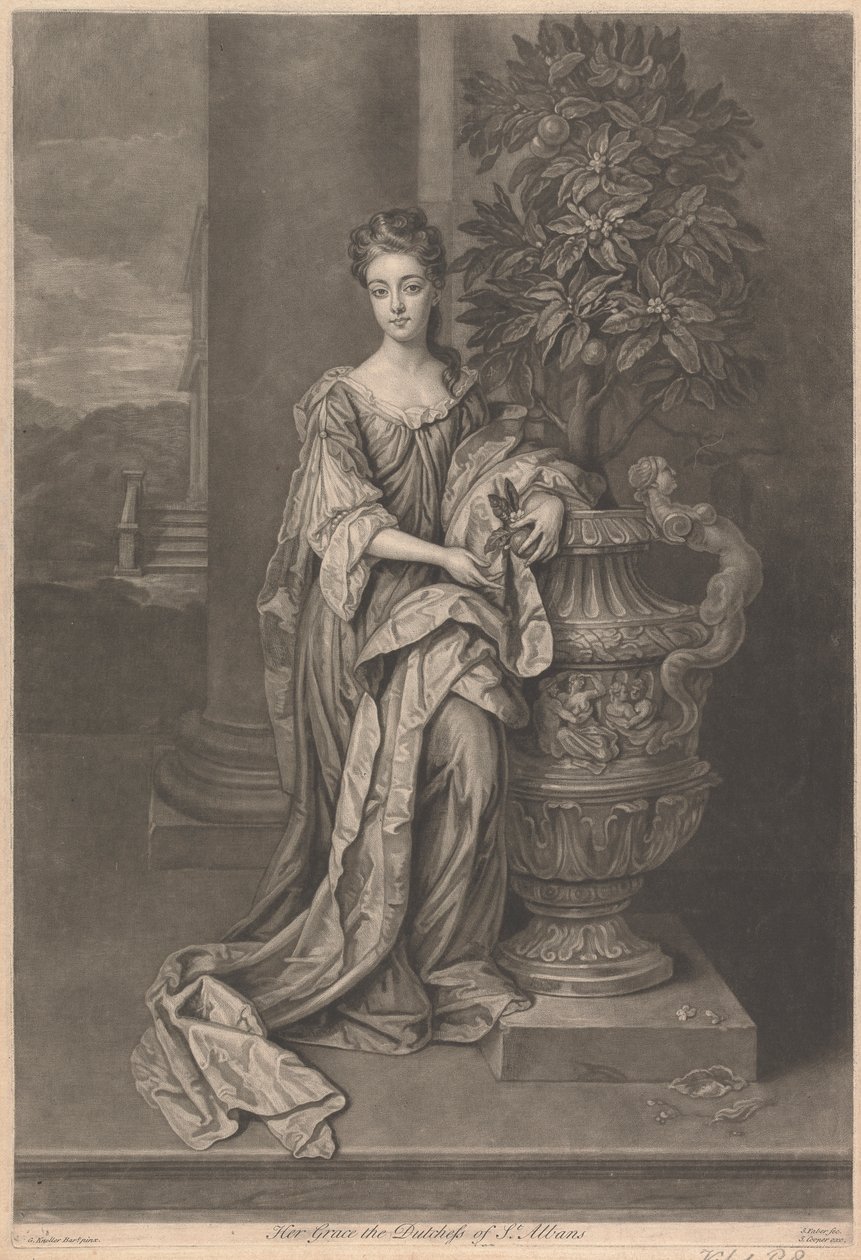 Hendes nåde hertuginden af St. Albans af John Faber the younger