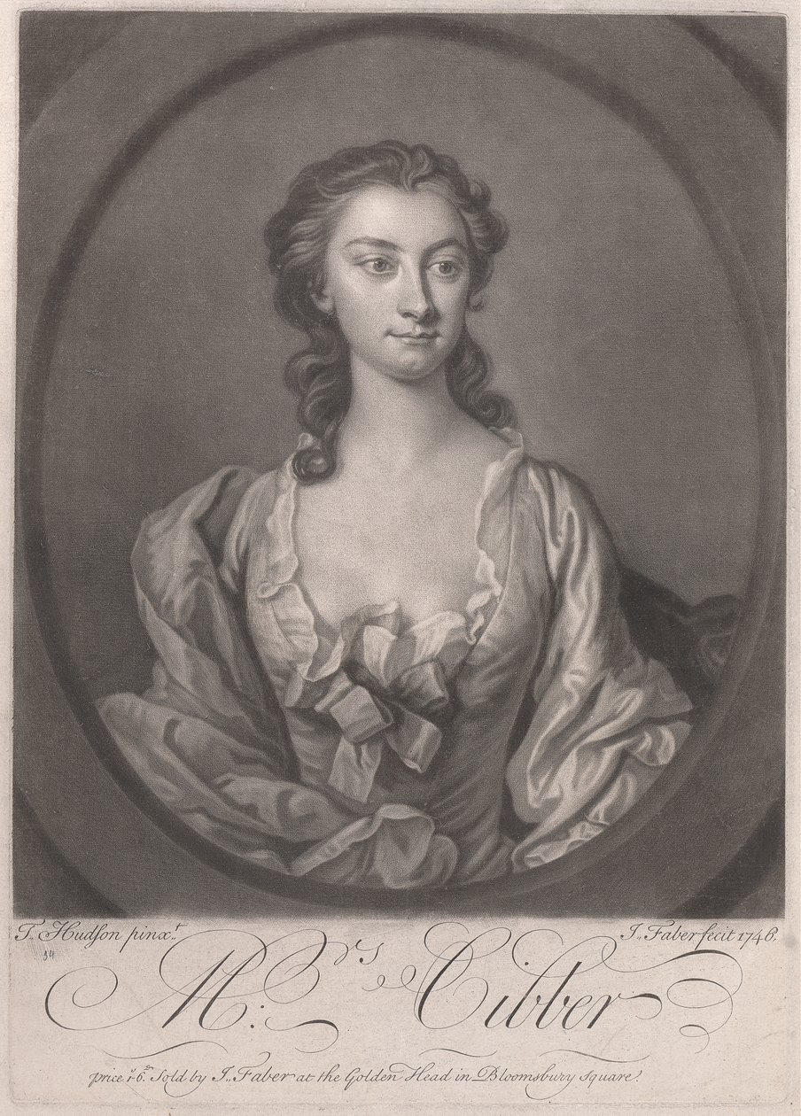 Fru Cibber af John Faber the younger