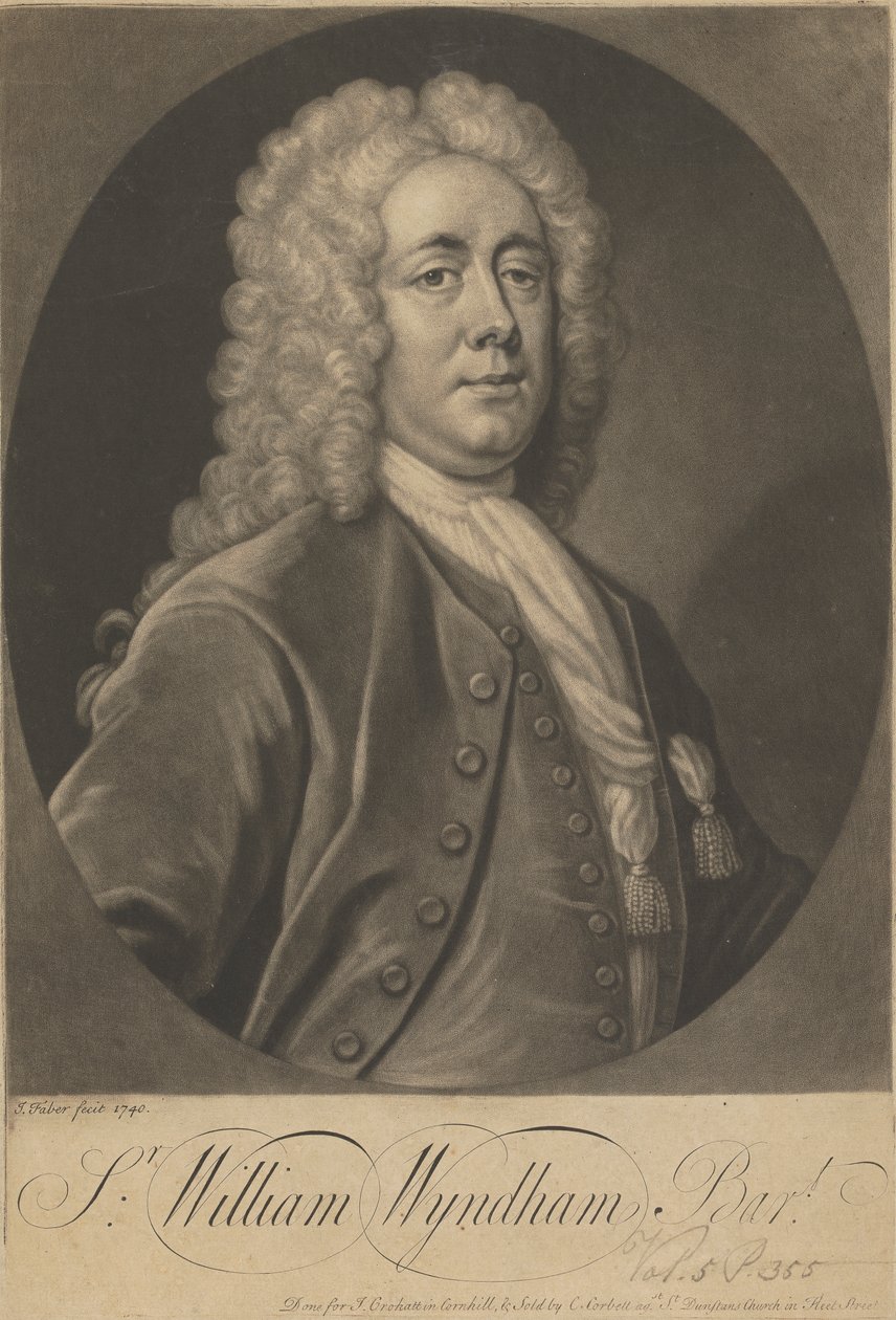 Sir William Wyndham af John Faber the younger