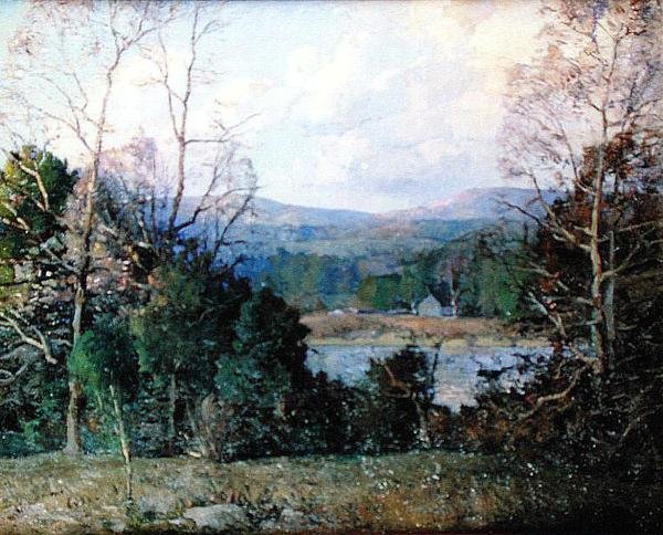 Woodstock, New York (olie på lærred) af John Fabian Carlson