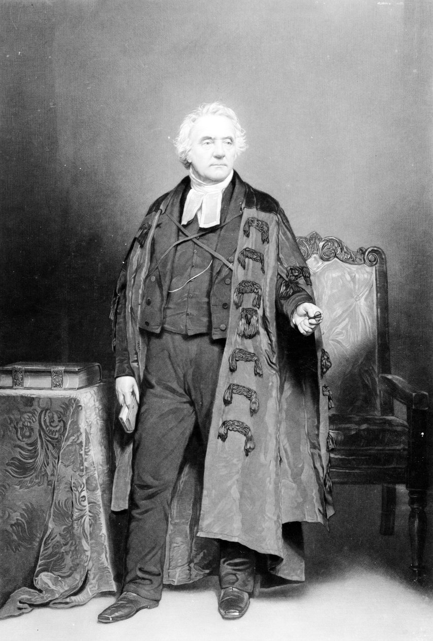 Thomas Chalmers, graveret af James Faed, 1849 (mezzotint) af John Faed