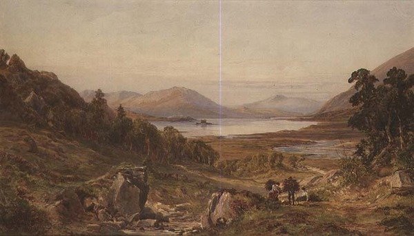 Leder af Lough Corrib, Connemara af John Faulkner