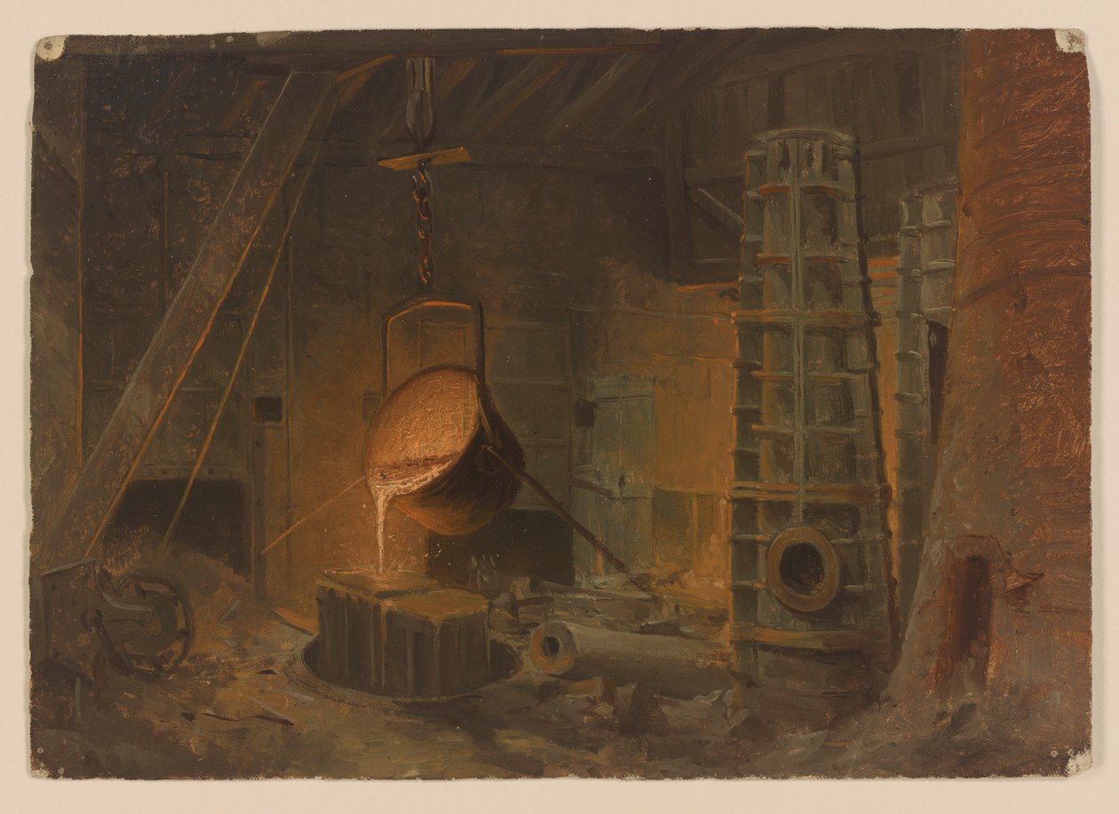 West Point Foundry, Cold Spring, New York af John Ferguson Weir