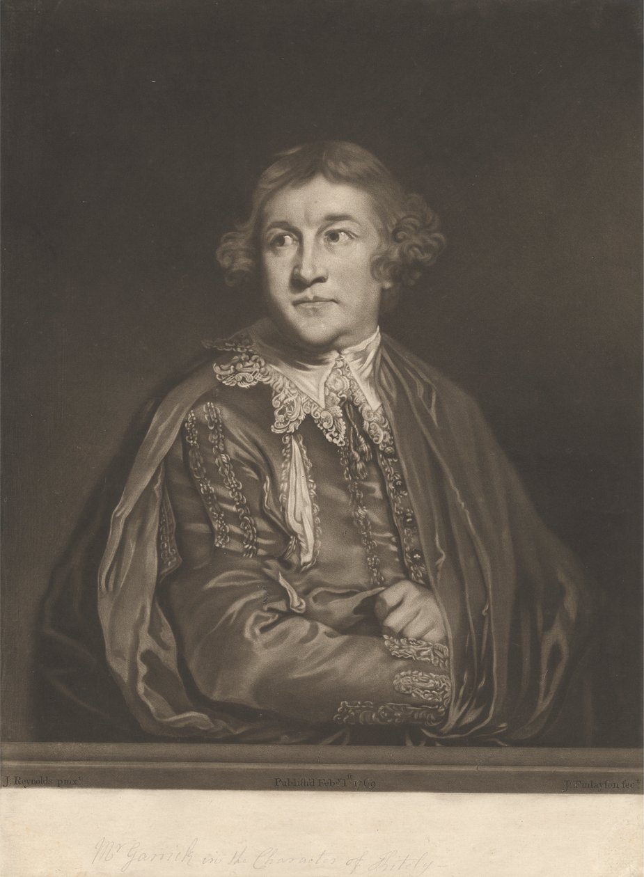 David Garrick i karakteren af 