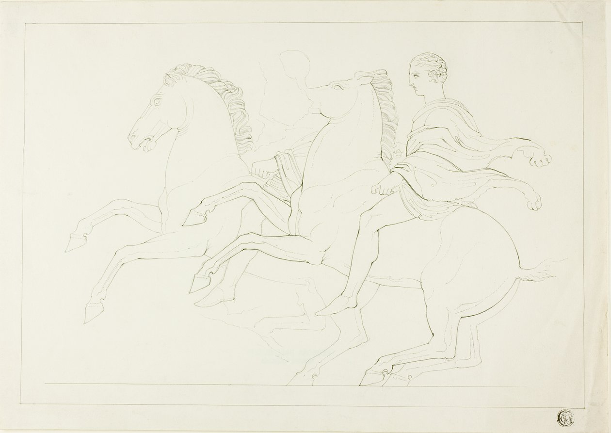 Kopi af Golgata fra Parthenon-frisen af John Flaxman