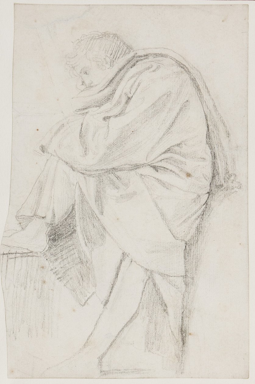 Mand indhyllet i tanker, c.1790 af John Flaxman