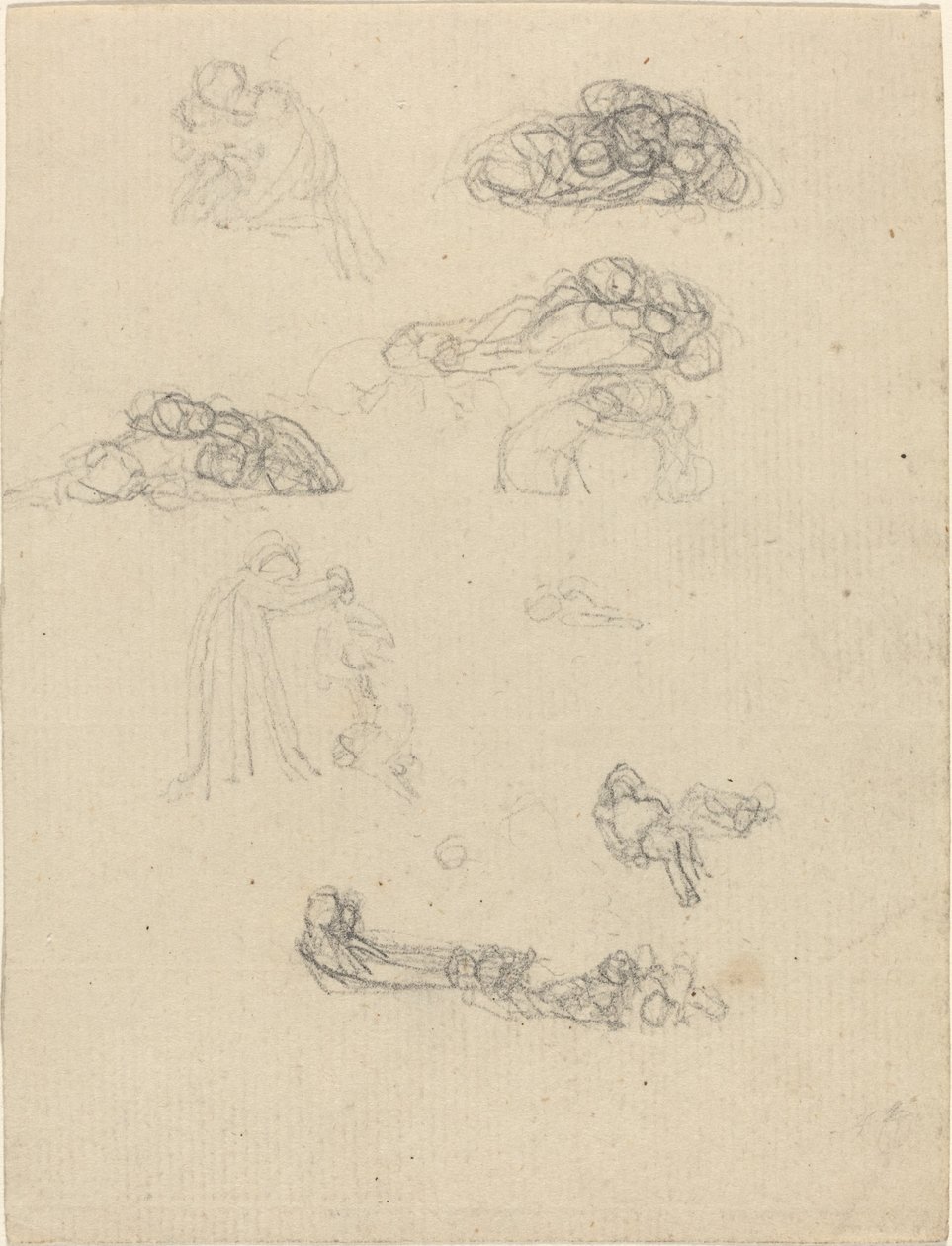 Studieark af John Flaxman