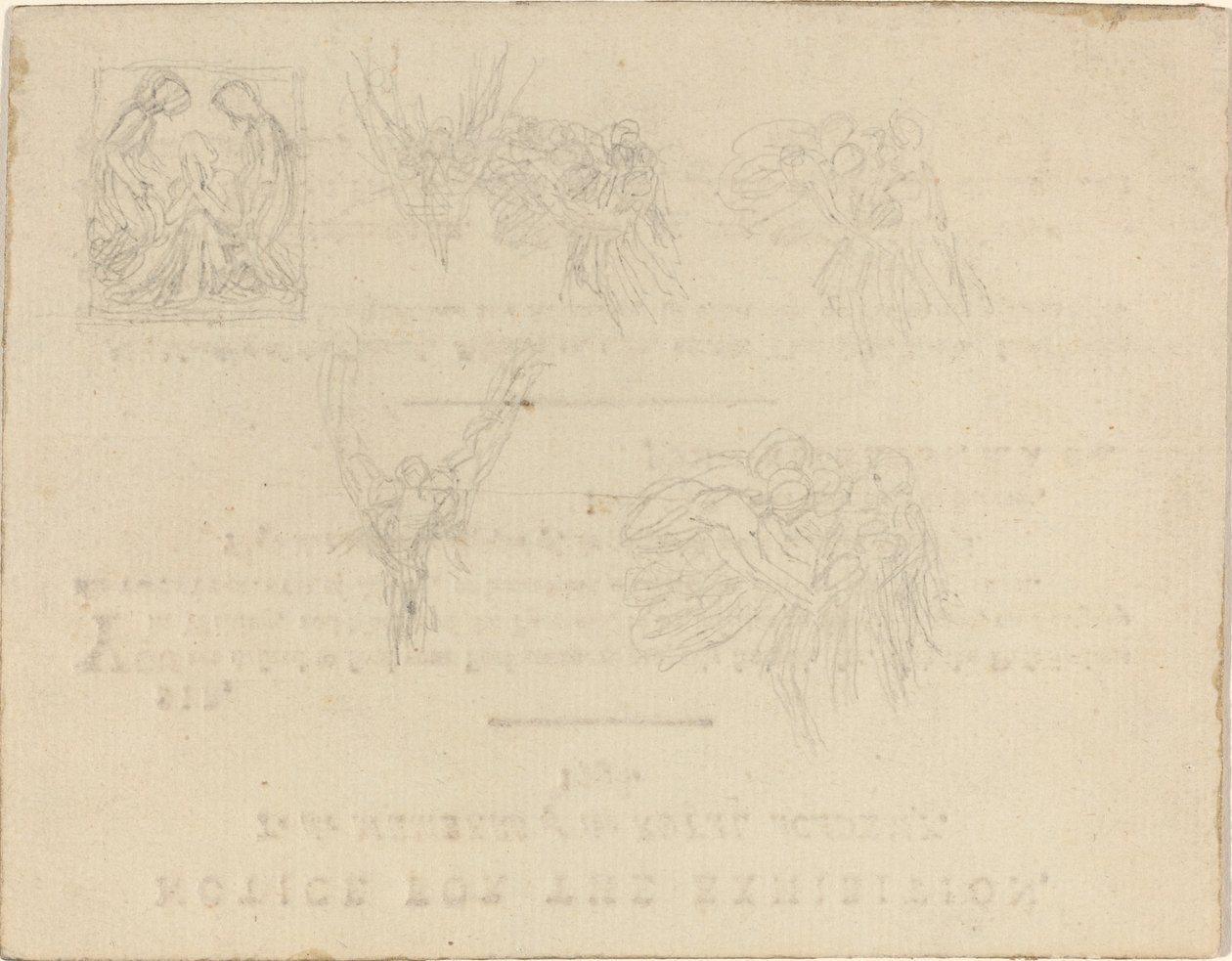 Studieark af John Flaxman