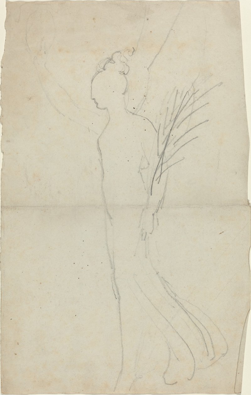 Stridende hun med palme af John Flaxman