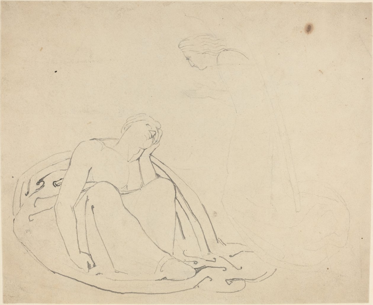 Studie til et monument af John Flaxman