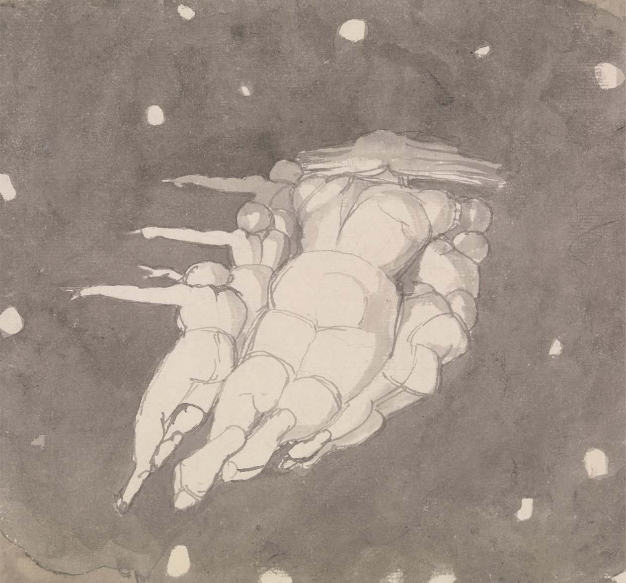 Himlens skabelse af John Flaxman