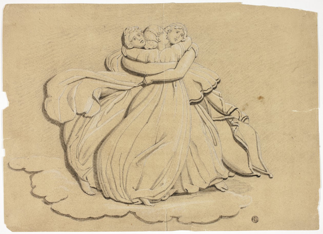 Pandarus døtre af John Flaxman