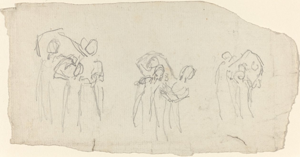Tre grupper af dansere af John Flaxman
