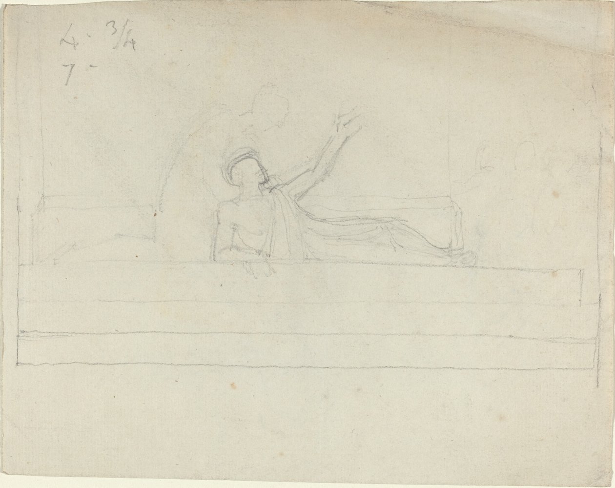 To græske klassiske figurer af John Flaxman