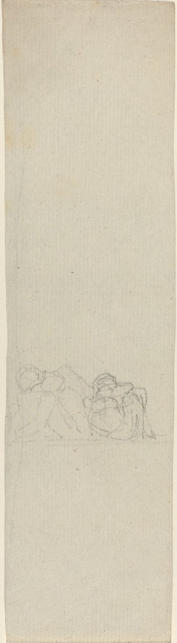 To sammenkrøbte figurer af John Flaxman