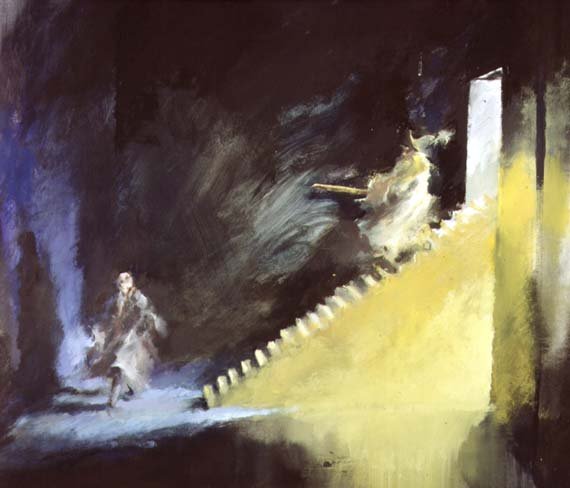 Blandverk, 1. akt. Scene 3 af John Forster Macfarlane