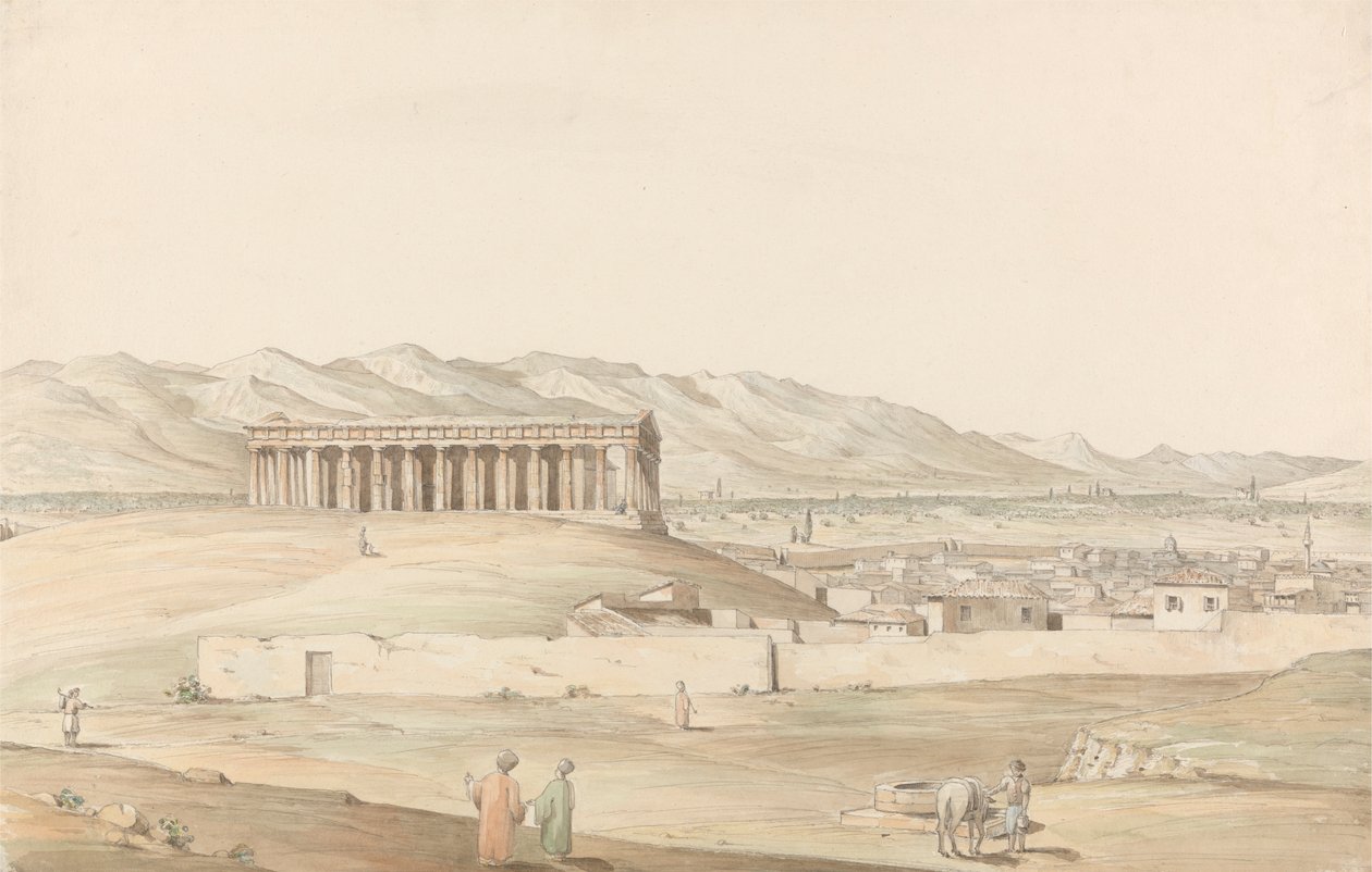Theseus-templet, Athen af John Foster