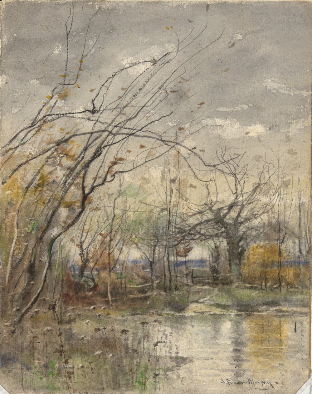 Landskab af John Francis Murphy