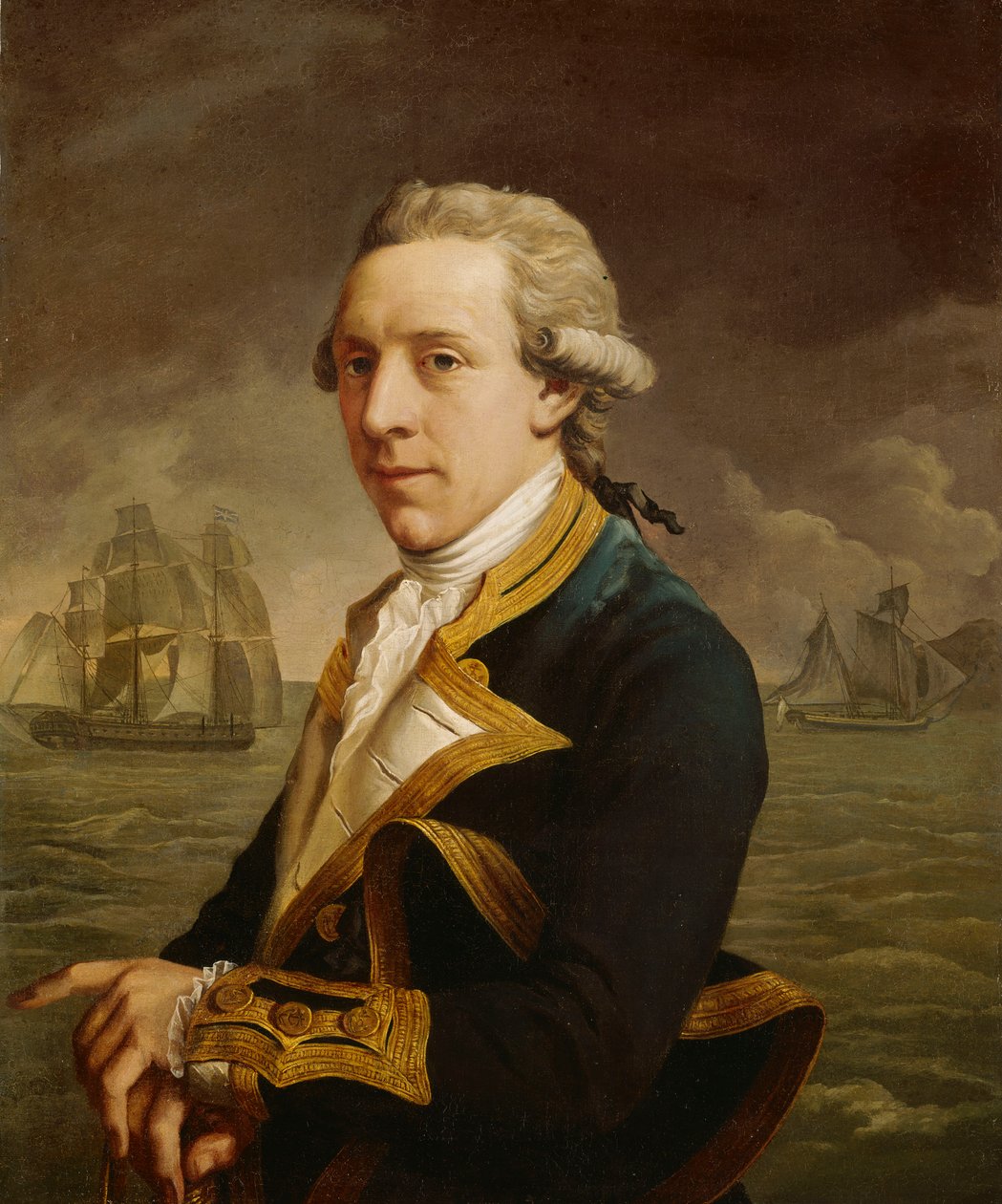 Kaptajn Robert Man (ca. 1748-1813) af John Francis Rigaud