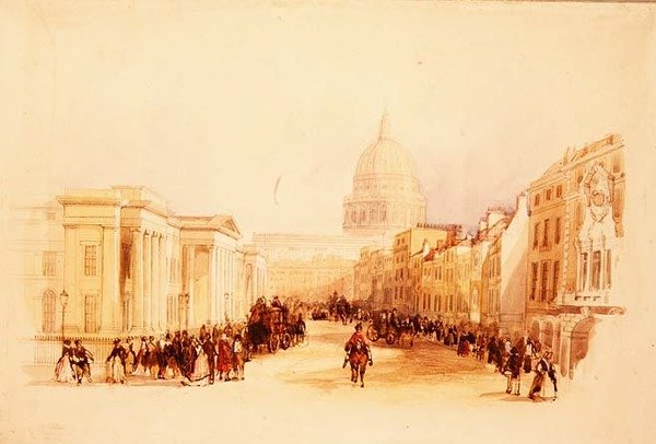 General Post Office og St. Martin le Grand af John Francis Salmon