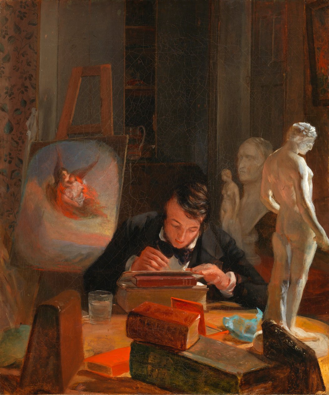 Portræt af Godfrey Frankenstein, ca. 1840. af John Frankenstein