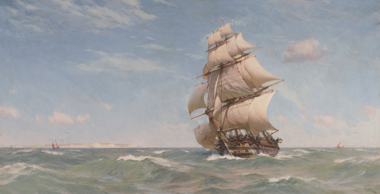 Fuldt sejl af John Fraser