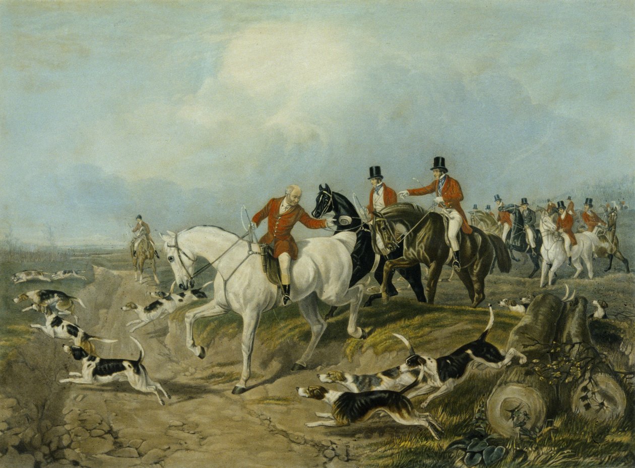 Fundet, graveret af Huffman og Mackrill (farvet gravering) af John Frederick Herring Snr
