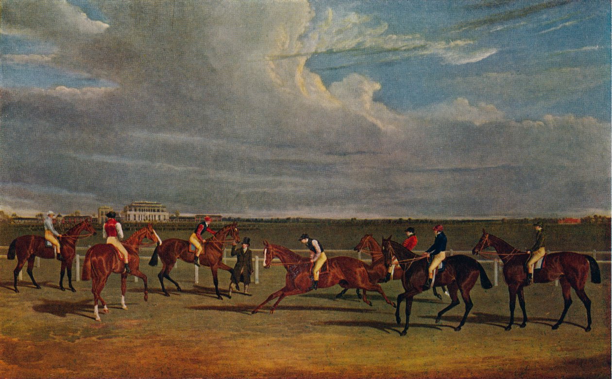 St. Leger af 1828, c1829, 1922 af John Frederick Hering