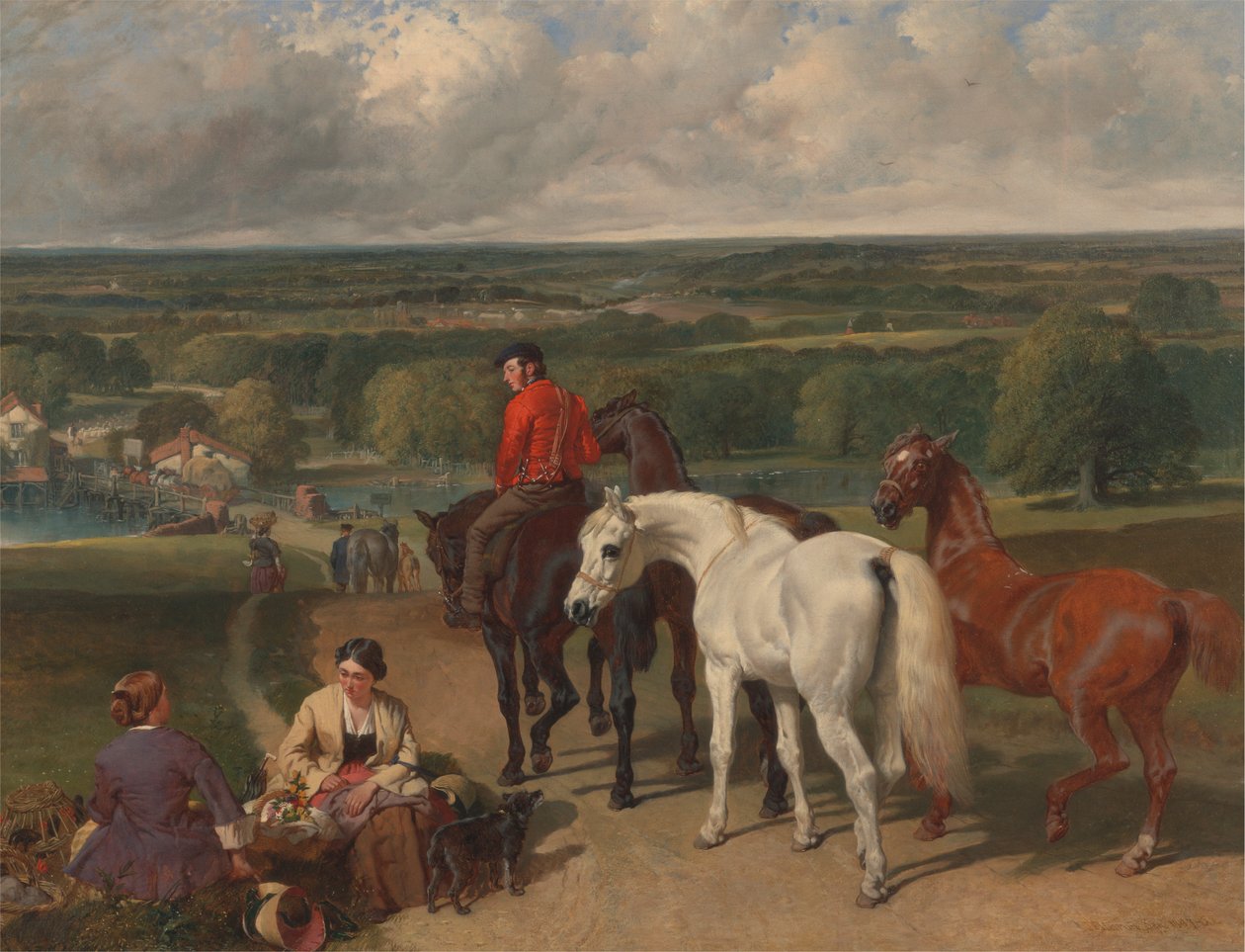 Udøvelse af de kongelige heste af John Frederick Herring