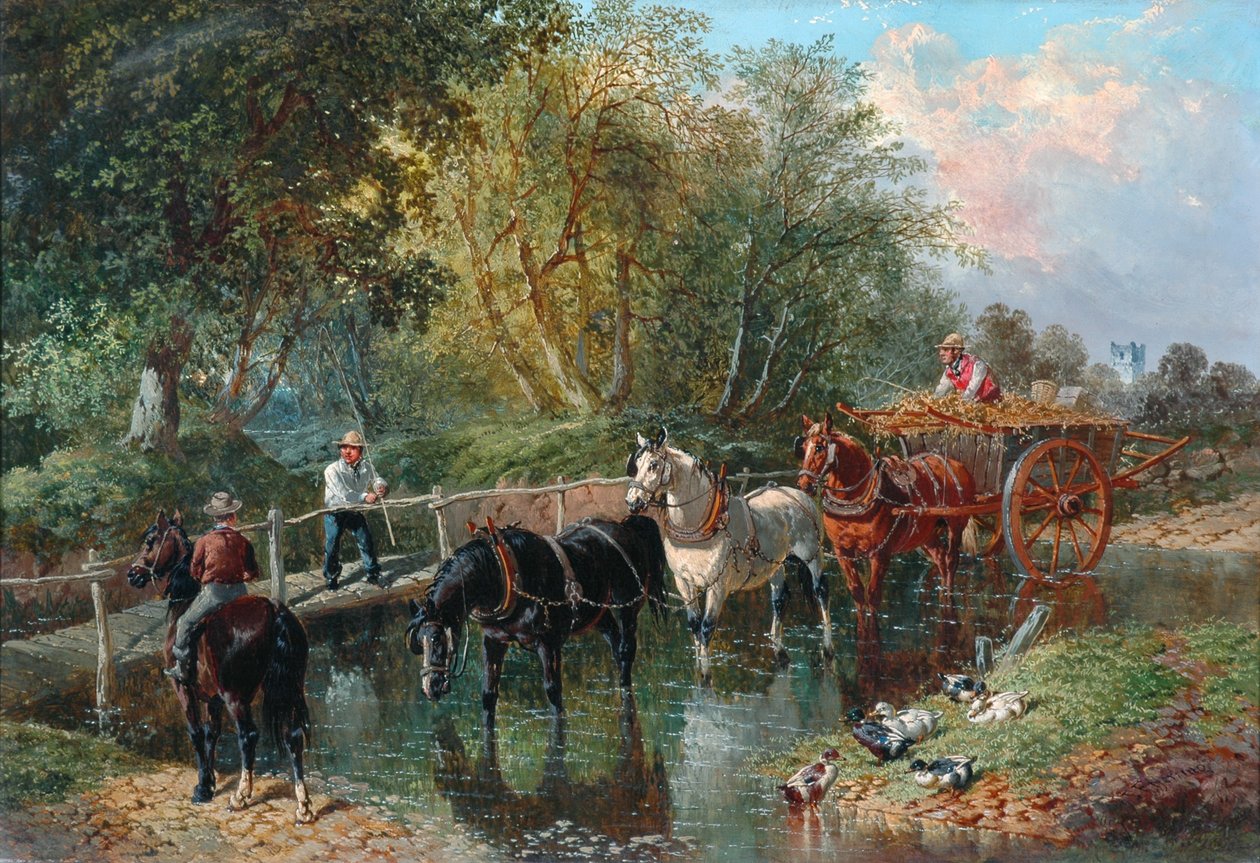 At krydse strømmen af John Frederick Herring Junior