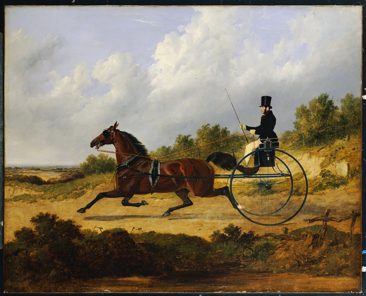 "Confidence", tegner en koncert drevet af en brudgom, 1842 af John Frederick Herring Senior