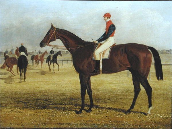 Don Jon, vinder af St. Leger med William Scott Up af John Frederick Herring Senior
