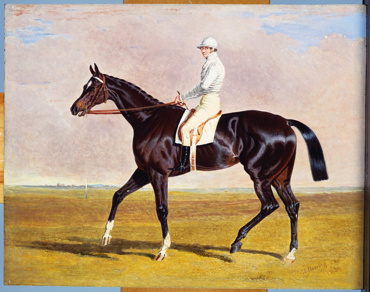 Lucetta" med J. Robinson Up, 1834 af John Frederick Herring Senior