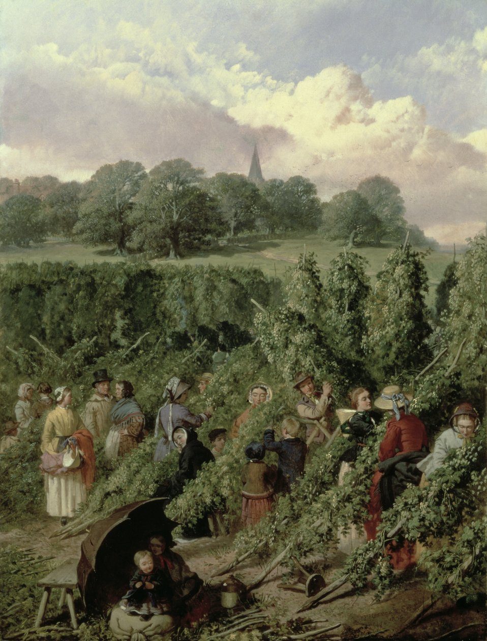 Humleplukkerne af John Frederick Herring Senior