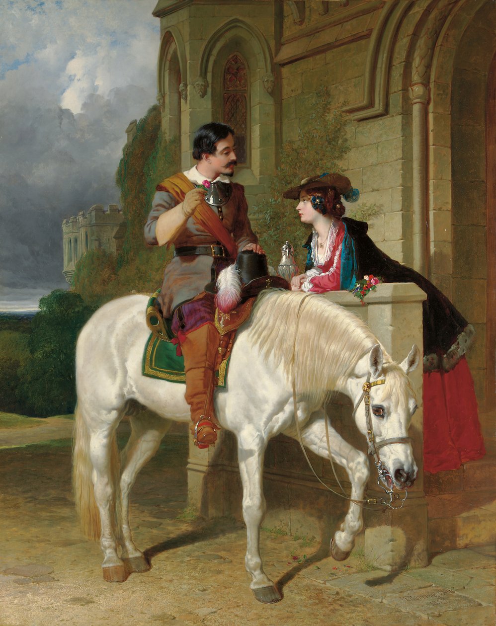 Rosen, 1853 af John Frederick Herring Senior